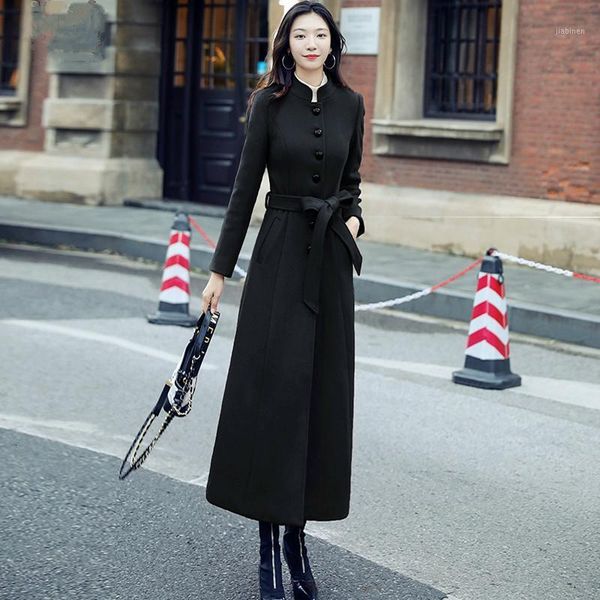 jackets and coats 2020 women work solid vintage winter office long sleeve button woolen jacket coat feminine coat1, Black
jackets and coats 2020 women work solid vintage winter office long sleeve button woolen jacket coat feminine coat1, Black