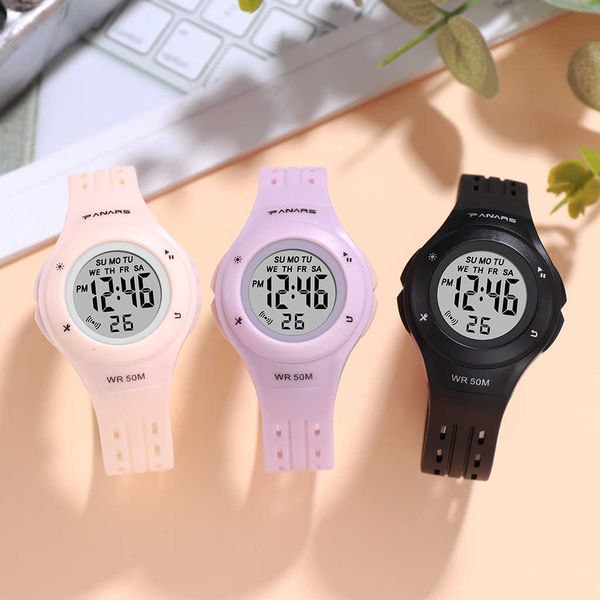 fashion alarm multi-function electronic watch selling watch waterproof students and children table colorful luminous watch, Silver
fashion alarm multi-function electronic watch selling watch waterproof students and children table colorful luminous watch, Silver