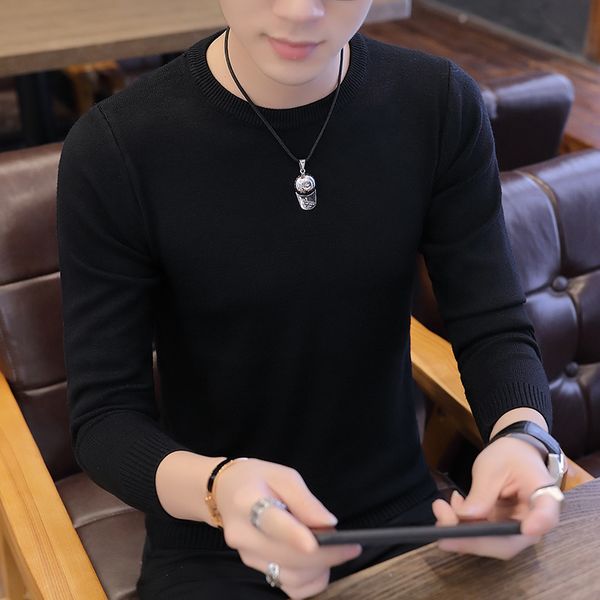 2021 k264 new male autumn nightgown neck pullover man's sweater solid man sweaters pull out long sleeve clothes homme 1621, White;black
2021 k264 new male autumn nightgown neck pullover man's sweater solid man sweaters pull out long sleeve clothes homme 1621, White;black