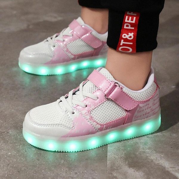 2018 fashion new usb charging led children shoes with light up kids boys&girls luminous sneakers glowing shoes wing pink black #wj0p
2018 fashion new usb charging led children shoes with light up kids boys&girls luminous sneakers glowing shoes wing pink black #wj0p