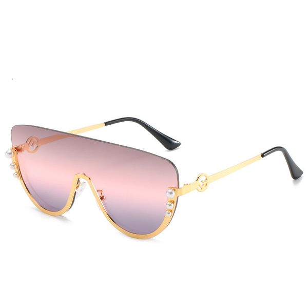 new one piece women's sunglasses fashion pearl trend half frame sunglasses f letter 2517 designer aws, White;black
new one piece women's sunglasses fashion pearl trend half frame sunglasses f letter 2517 designer aws, White;black