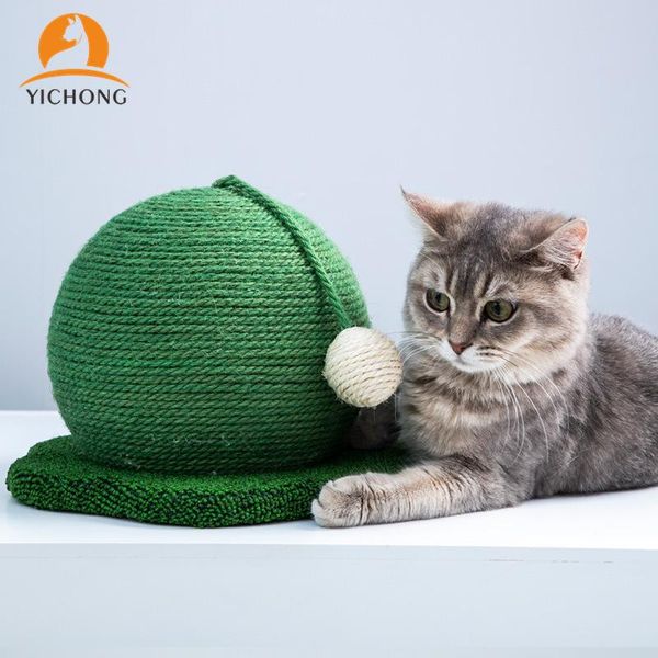 cat toys yichong cactus shape grabbing board spherical climbing frame claw grinding device rope toy yc301
cat toys yichong cactus shape grabbing board spherical climbing frame claw grinding device rope toy yc301