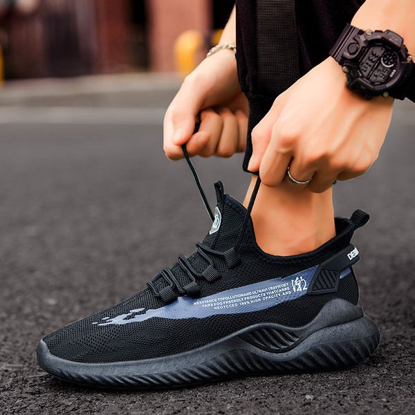 men's casual flying weave super-shoes crochet great size sports high-end high-elastic light shoes, Black;brown
men's casual flying weave super-shoes crochet great size sports high-end high-elastic light shoes, Black;brown