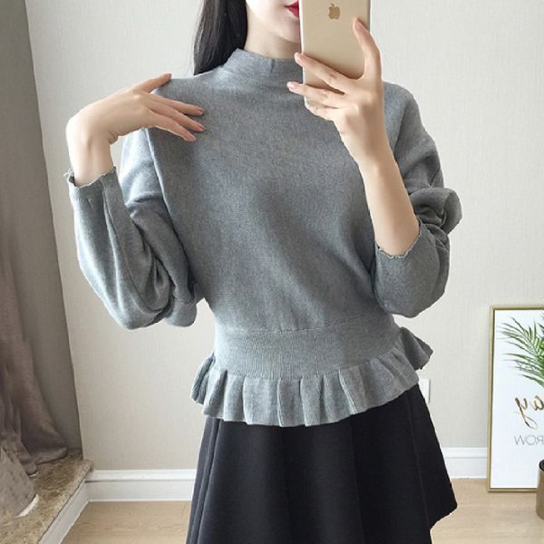 2021 women's blouses fall and winter new female bat shirt solid color thin waist mesh oig0, White;black
2021 women's blouses fall and winter new female bat shirt solid color thin waist mesh oig0, White;black
