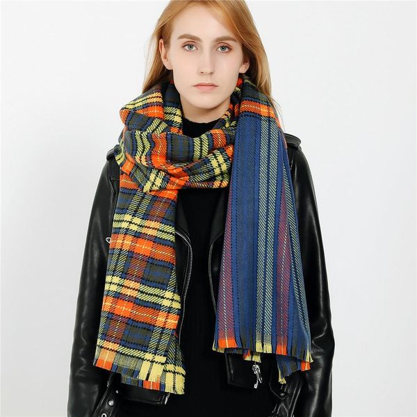 2020 new autumn winter monsoon color plaid cashmere like thermal scarf shawl overseas, Blue;gray
2020 new autumn winter monsoon color plaid cashmere like thermal scarf shawl overseas, Blue;gray