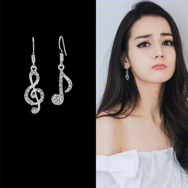 charm earrings dangle asymmetrical crystal note simple geometric accessories 2021 new valentine jewelry for woman, Silver
charm earrings dangle asymmetrical crystal note simple geometric accessories 2021 new valentine jewelry for woman, Silver