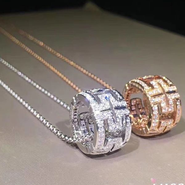 original brand fashion jewelry l necklace for women pendant suitable for party couples christmas gift q0531, Silver
original brand fashion jewelry l necklace for women pendant suitable for party couples christmas gift q0531, Silver