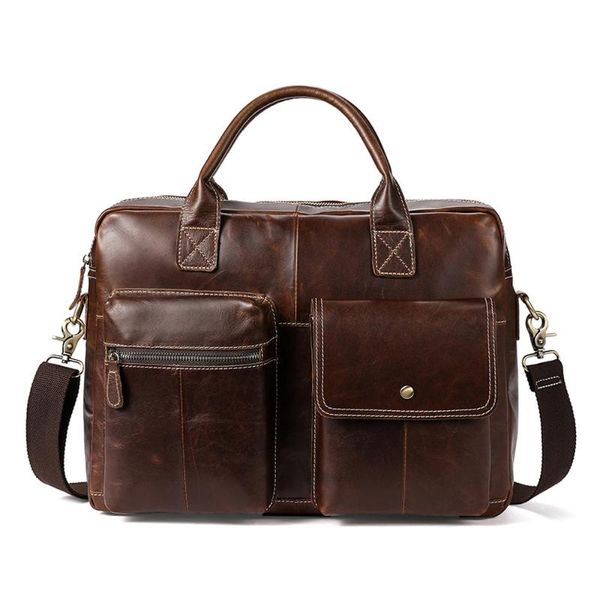 fashion retro designer handbags multifunctional large capacity genuine genuine leather men's lapbriefcases
fashion retro designer handbags multifunctional large capacity genuine genuine leather men's lapbriefcases