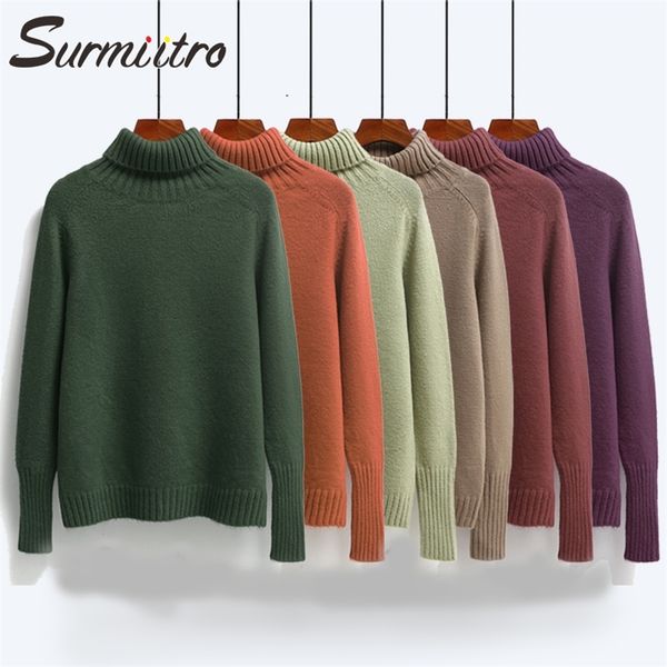 surmiitro autumn winter sweater women turtleneck 2020 long sleeve tricot sweaters and pullovers female knitted cashmere jumper lj201124, White;black
surmiitro autumn winter sweater women turtleneck 2020 long sleeve tricot sweaters and pullovers female knitted cashmere jumper lj201124, White;black