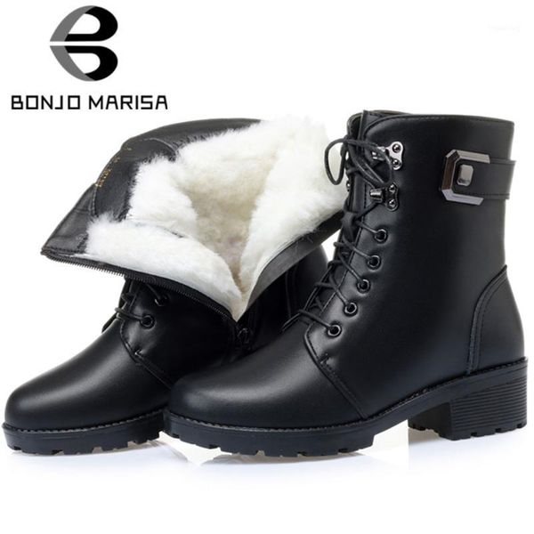 boots bonjomarisa genuine leather female fashion buckle med heel ankle short plush classic black women brand shoes woman1
boots bonjomarisa genuine leather female fashion buckle med heel ankle short plush classic black women brand shoes woman1