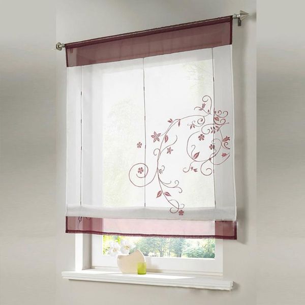 curtain & drapes floral embroidery kitchen pastoral office living room rod pocket window shade roman bedroom semi transparent blinds
curtain & drapes floral embroidery kitchen pastoral office living room rod pocket window shade roman bedroom semi transparent blinds