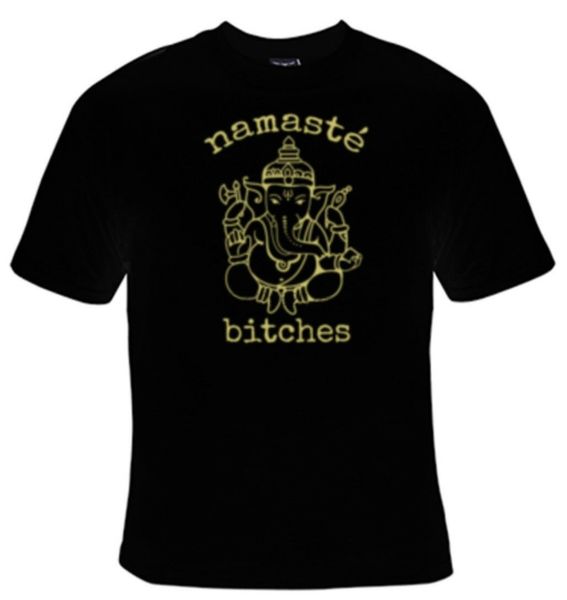 namaste bitches t-shirt women sport hooded sweatshirt hoodie