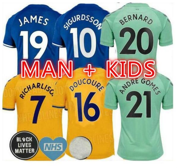 20 21 james richarlison soccer jerseys doucoure bernard 2020 2021 sigurdsson digne allan andre gomes pickford men kids kit football shirts, Black;yellow
20 21 james richarlison soccer jerseys doucoure bernard 2020 2021 sigurdsson digne allan andre gomes pickford men kids kit football shirts, Black;yellow