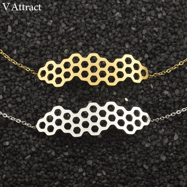 v attract gold chain bileklik 2020 hexagon honeycomb warp men jewelry stainless steel geometric pulsera, Black
v attract gold chain bileklik 2020 hexagon honeycomb warp men jewelry stainless steel geometric pulsera, Black
