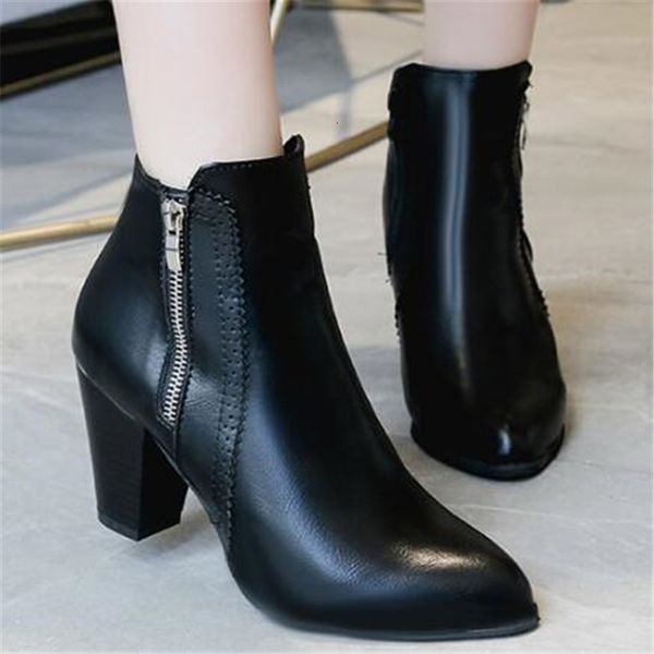 new warm 2021 boots winter pointed to fashion eight inches high heels lady bombs women's shoes size 35-43 h849, Black
new warm 2021 boots winter pointed to fashion eight inches high heels lady bombs women's shoes size 35-43 h849, Black