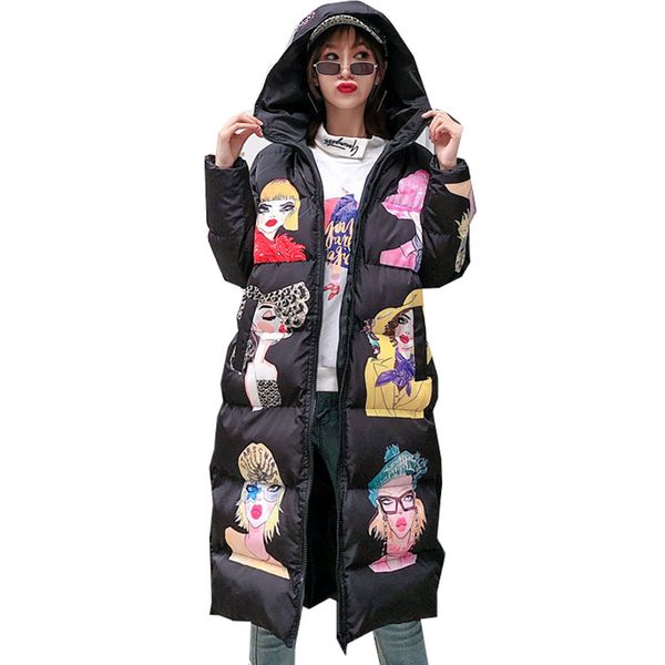qing mo black white pink women hooded parkas female beauty printed parkas winter thick warm cotton padded coat zqy2355 201029
qing mo black white pink women hooded parkas female beauty printed parkas winter thick warm cotton padded coat zqy2355 201029