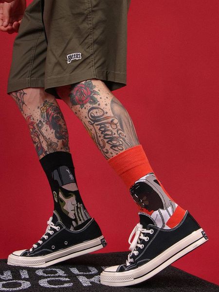 men's socks europe and the united states streets hiphop rap men cartoon tide sox ins tides women stockings, Black
men's socks europe and the united states streets hiphop rap men cartoon tide sox ins tides women stockings, Black