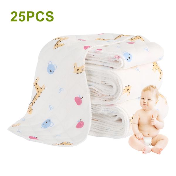 25pcs reusable baby diapers nappy washable cloth diaper inserts peanut shaped 3-layer insert water absorbent diaper babies care 1016
25pcs reusable baby diapers nappy washable cloth diaper inserts peanut shaped 3-layer insert water absorbent diaper babies care 1016
