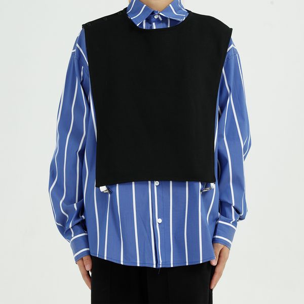 2020 two sets men shirt + male long sleeve released japanese stripe streetwear vintage vest 6vg1, White;black
2020 two sets men shirt + male long sleeve released japanese stripe streetwear vintage vest 6vg1, White;black