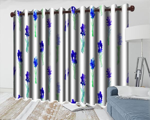 3d modern floral curtain window simple hand-painted blue flowers romantic floral modern decoration 3d window curtains
3d modern floral curtain window simple hand-painted blue flowers romantic floral modern decoration 3d window curtains