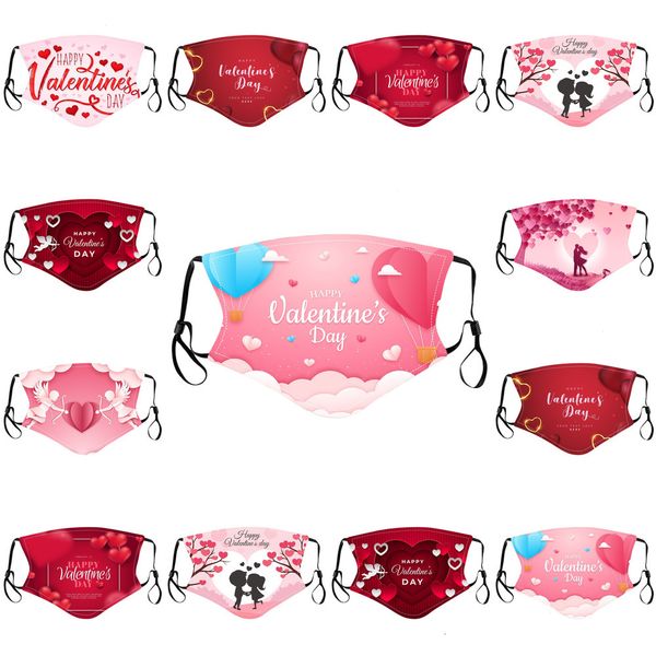 dhl shipping fashion face mask washable mouth cover valentines day facial decorations for windproof protective mas ofl16, Black
dhl shipping fashion face mask washable mouth cover valentines day facial decorations for windproof protective mas ofl16, Black