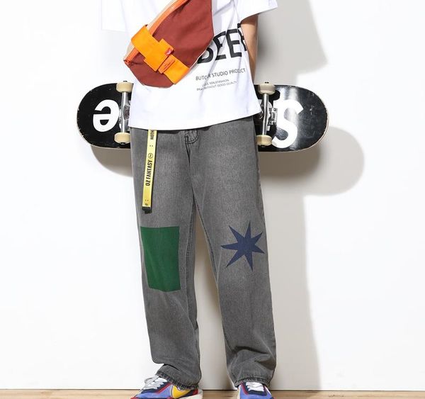 star print grey & navy & light blue baggy skateboard jeans men denim pants lazy casual loose straight wide-leg daddy jeans 5xl
star print grey & navy & light blue baggy skateboard jeans men denim pants lazy casual loose straight wide-leg daddy jeans 5xl