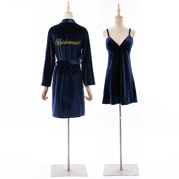female 2pcs robe set bridal wedding nightgown velvet kimono bathrobe gown nightwear intimate lingerie casual sleepwear, Black;red
female 2pcs robe set bridal wedding nightgown velvet kimono bathrobe gown nightwear intimate lingerie casual sleepwear, Black;red