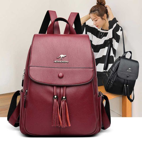 hefan kangaroo 2021 new fashion versatile student schoolbag leisure outdoor large capacity women's backpack
hefan kangaroo 2021 new fashion versatile student schoolbag leisure outdoor large capacity women's backpack