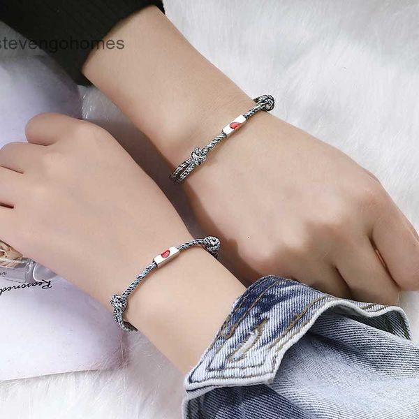 silver bracelet a induction couple's 925 
silver bracelet a induction couple's 925