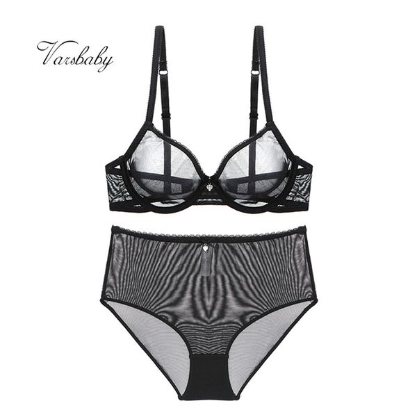 varsbaby see-through underwear transparent high-waist briefs yarn bra and panty set lj200815, Red;black
varsbaby see-through underwear transparent high-waist briefs yarn bra and panty set lj200815, Red;black