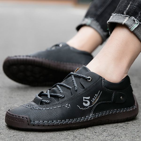 2020 new 6601 plus size mens 2020 new hand-stitched casual shoes mens low business casual leather shoes, Black
2020 new 6601 plus size mens 2020 new hand-stitched casual shoes mens low business casual leather shoes, Black