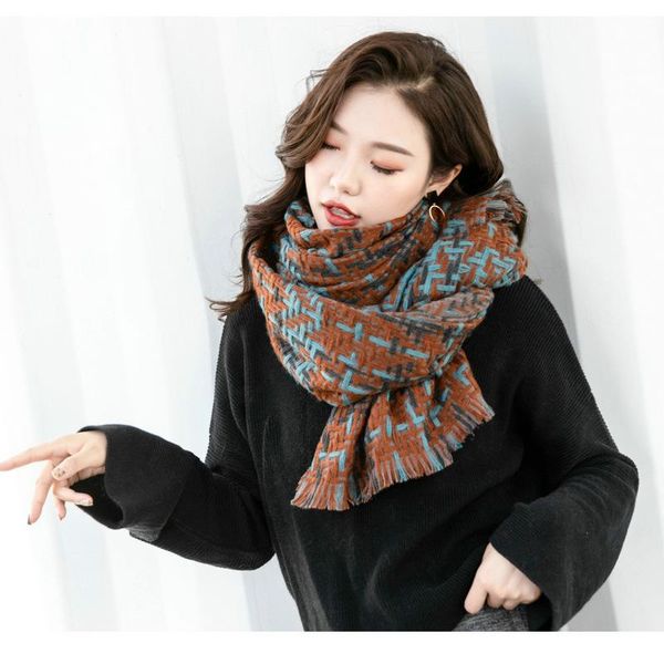 scarves 2021 scarf women autumn winter color woven imitation cashmere fashion warm comfortable hijabs stoles wholesale, Blue;gray
scarves 2021 scarf women autumn winter color woven imitation cashmere fashion warm comfortable hijabs stoles wholesale, Blue;gray