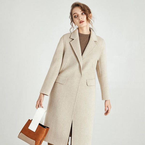 women's wool & blends women s winter coat beige dogtooth double sided cashmere outwear 2021 plus size ladies fashion coats jackets long, Black
women's wool & blends women s winter coat beige dogtooth double sided cashmere outwear 2021 plus size ladies fashion coats jackets long, Black