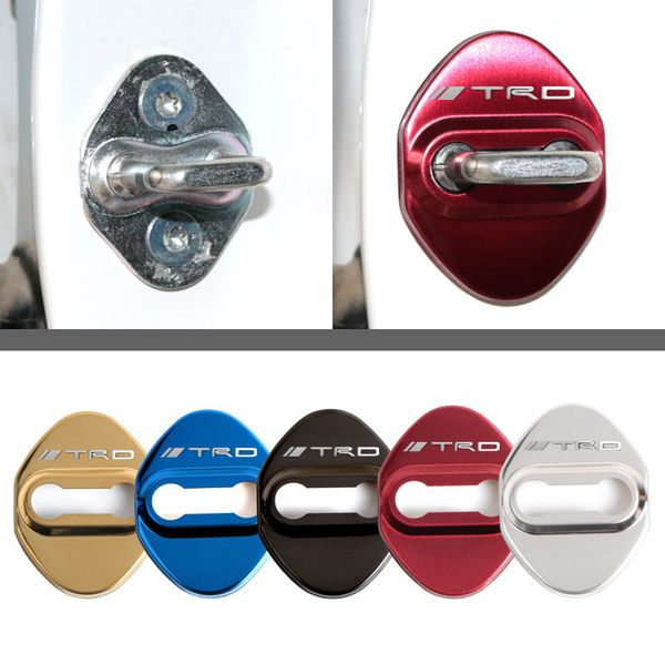 apply to 4pcs / set of door lock protection cover stainless steel interior accessories for toyota trd chr corolla ralink camry highlander
apply to 4pcs / set of door lock protection cover stainless steel interior accessories for toyota trd chr corolla ralink camry highlander
