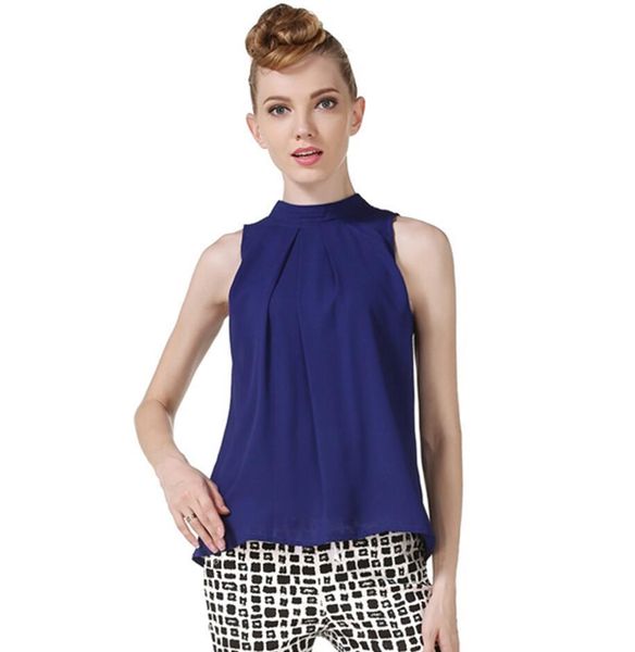chiffon sleeveless blouse 2021 women brand plus size causal blouses lady shirts summer blusas women clothing 5xl, White
chiffon sleeveless blouse 2021 women brand plus size causal blouses lady shirts summer blusas women clothing 5xl, White