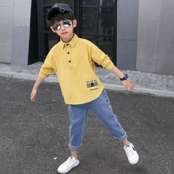 2020 wear children's men's new korean inch shirt boys' casual fashionable long sve two piece autumn suitvz83, White;black
2020 wear children's men's new korean inch shirt boys' casual fashionable long sve two piece autumn suitvz83, White;black