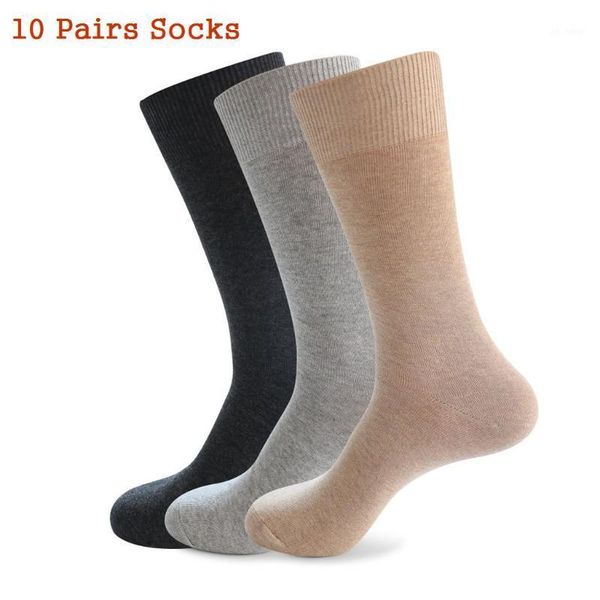 10 pairs men business socks cotton soild work soft waistban long sock casual sports classic autumn winter1, Black
10 pairs men business socks cotton soild work soft waistban long sock casual sports classic autumn winter1, Black