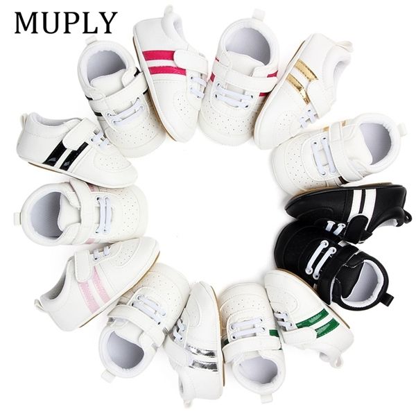 pu leather sports sneakers newborn baby boys girls stripe pattern infant toddler soft anti-slip shoes c0929
pu leather sports sneakers newborn baby boys girls stripe pattern infant toddler soft anti-slip shoes c0929