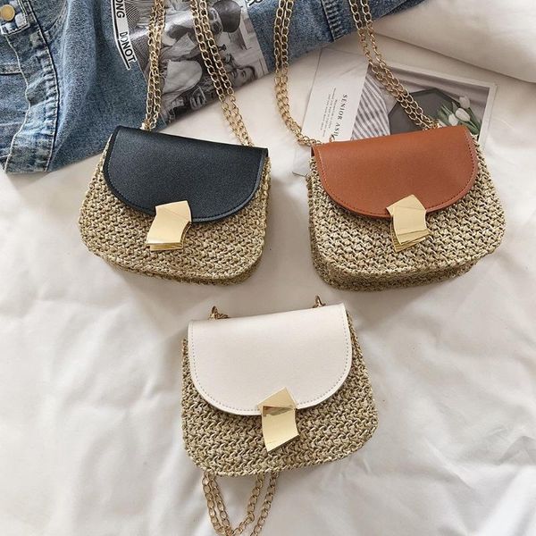 straw shoulder bag small flap crossbody for women woven bag female retro beach rattan chain wicker
straw shoulder bag small flap crossbody for women woven bag female retro beach rattan chain wicker