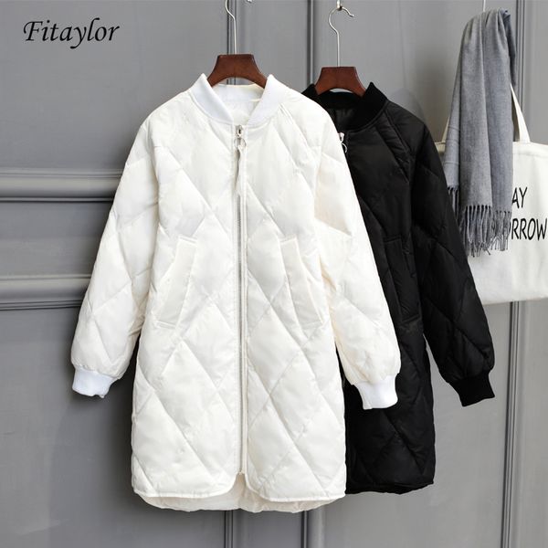 fitaylor new winter long womens down jackets ultra light white duck down coat oversize white puffer jacket slim autumn parkas 201128, Black
fitaylor new winter long womens down jackets ultra light white duck down coat oversize white puffer jacket slim autumn parkas 201128, Black