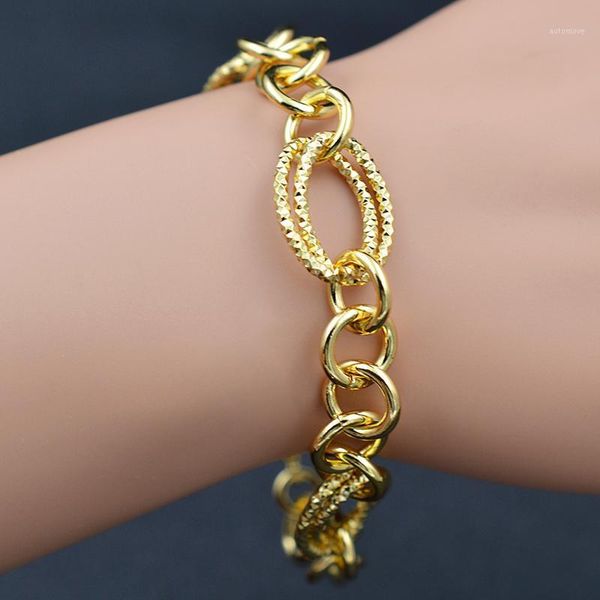 zeadear jewelry trendy jewelry round charm bracelets for women link chains for party wedding engagement bracelets chains1, Golden;silver
zeadear jewelry trendy jewelry round charm bracelets for women link chains for party wedding engagement bracelets chains1, Golden;silver