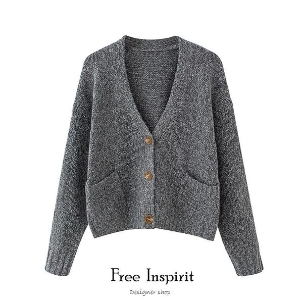 2021 inspirit new arrival winter grey coffee woman's sweater single breasted knitted solid warm pockets cardigans, White
2021 inspirit new arrival winter grey coffee woman's sweater single breasted knitted solid warm pockets cardigans, White
