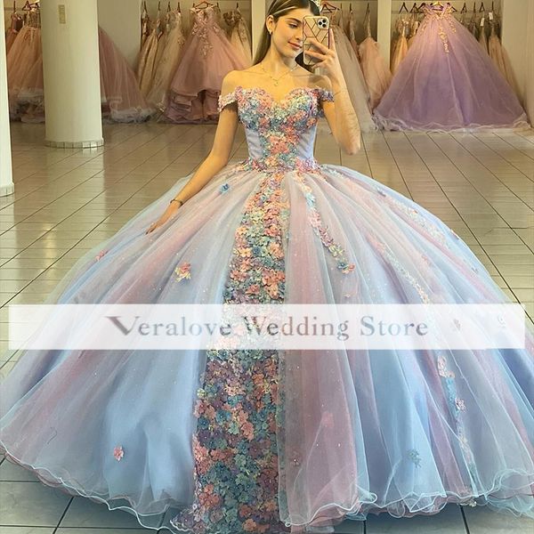 handmade flowers quinceanera dress 2022 off shoulder light sky blue prom party for girl graduation wear, Blue;red
handmade flowers quinceanera dress 2022 off shoulder light sky blue prom party for girl graduation wear, Blue;red