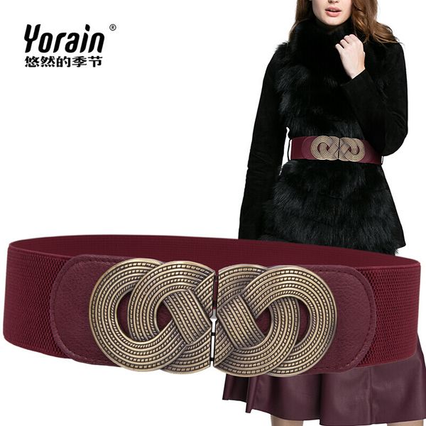 waist female korean elastic dress decorative women's coat sweater wide belt black, Black;brown
waist female korean elastic dress decorative women's coat sweater wide belt black, Black;brown