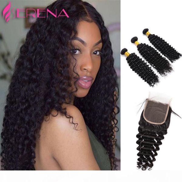unprocessed virgin peruvian hair closures bundle hair with lace closure 3pcs deep wave wavy one lace closure human hair extensions, Black;brown
unprocessed virgin peruvian hair closures bundle hair with lace closure 3pcs deep wave wavy one lace closure human hair extensions, Black;brown