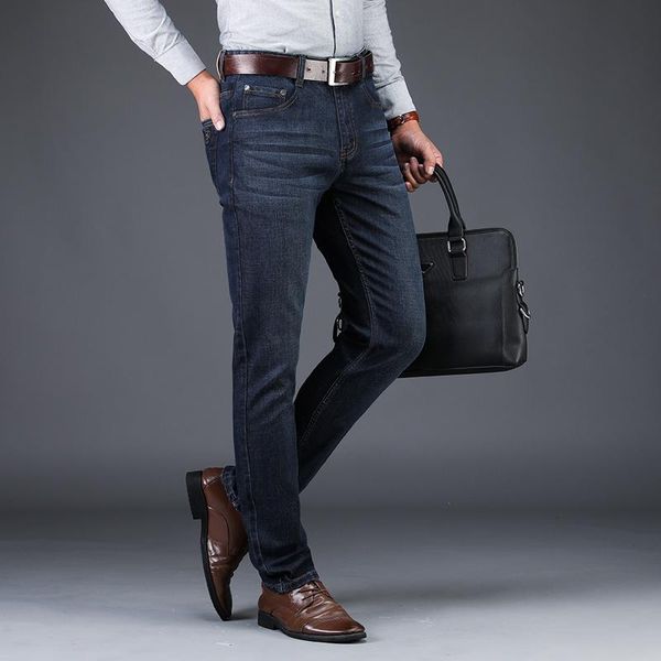 tfetters brand plus size jeans men autumn winter new straight loose casual thick trousers male tencel denim jeans men pants 2020, Blue
tfetters brand plus size jeans men autumn winter new straight loose casual thick trousers male tencel denim jeans men pants 2020, Blue