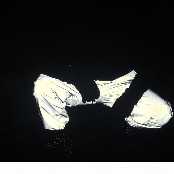 new 2018 men sports running reflective pants harajuku hip hop joggers womens full reflective hiphop dance trousers night club pants, Black
new 2018 men sports running reflective pants harajuku hip hop joggers womens full reflective hiphop dance trousers night club pants, Black