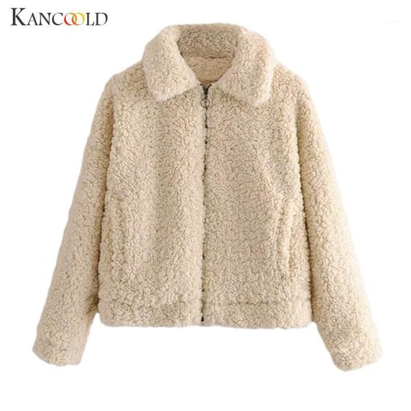 kancoold elegant faux fur coat women 2019 autumn winter warm soft zipper fur jacket female plush overcoat casual outerwear1, Tan;black
kancoold elegant faux fur coat women 2019 autumn winter warm soft zipper fur jacket female plush overcoat casual outerwear1, Tan;black