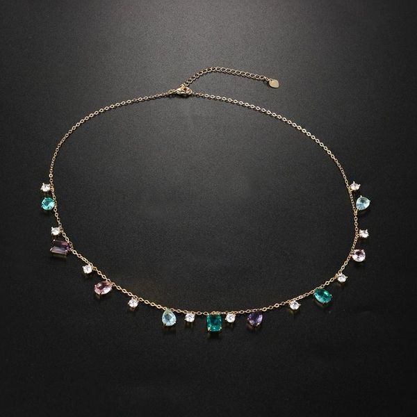newranos multi color zirconia stone choker necklace colorful natural crystal stone necklace for women fashion jewelry nfx0021084, Golden;silver
newranos multi color zirconia stone choker necklace colorful natural crystal stone necklace for women fashion jewelry nfx0021084, Golden;silver