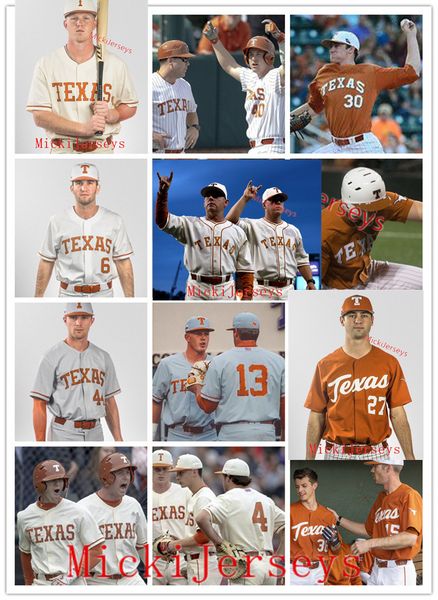 custom texas longhorns stitched baseball jersey andre duplantier ii silas ardoin kimble schuessler 15 peyton powell cam constantine preston, Black
custom texas longhorns stitched baseball jersey andre duplantier ii silas ardoin kimble schuessler 15 peyton powell cam constantine preston, Black